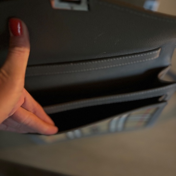 Burberry crossbody canvas and leather bag - Picture 7 of 8